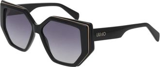 Liu Jo Authentieke Lj 810S 001 Bril - unisex - Zonnebrillen - Zwart - 56 MM - Accessoires