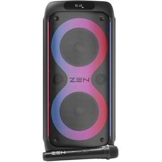 Zen Altavoz Port&aacute;til Bluetooth Zen Rings Potente De 600w, 7h De Bater&iacute;a, Luces Led Rgb. Altavoz Grande Con Tws, Aux In, Usb, Entrada De Micr&oacute;fono, Y Micr&oacute;