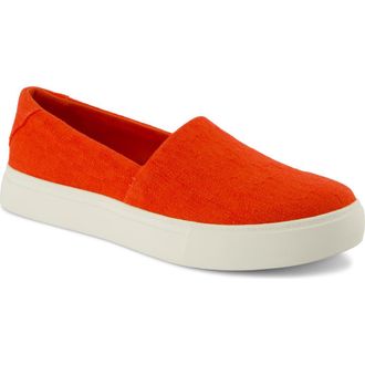 Toms Kameron Slip-On Sneaker in Red at Nordstrom Rack, Size 7.5