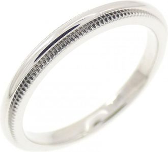 Tiffany & Co. Silver Platinum 950 Band Ring (Pre-Owned)
