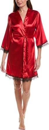 SUGAR Satin Lace Trim Robe