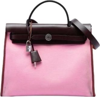 Herm&egrave;s Pre-owned Herbag Zip 31 - - Pre-owned - Donna - Rosa - ONE SIZE