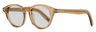 Tom Ford Mens Alt Fit Sunglasses TF1123-D 45A Transparent Brown 49mm