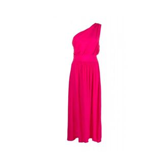 Pinko Pinko - Jurken > Dagjurken > Maxjurken - Dames - Maxi kleedjes - Roze - 2XL - Kleedjes