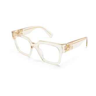 Miu Miu Dames, Accessoires, Beige, Maat: 52 MM