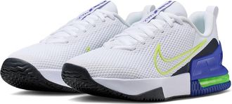 Nike Air Max Alpha Trainer 6 Mens Cross Training Shoes White/Light Lemon Twist/Persian Violet : 10.5 D - Medium, Textile