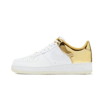 Nike Fitness, Heren, Wit, 40 1/2 EU, Leer, Air Force 1 07 PRM Shanghai