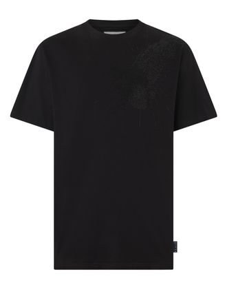 Philipp Plein Round Neck T-Shirt Eagle Stones