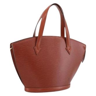 Louis Vuitton Pre-owned Vintage Epi Shoulder Bag - Dames - Pre-owned - Bruin - Maat: ONE Size Leer
