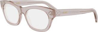 Celine 3 Dots Brillen - Dames - Brillen - Roze - 53 MM - Accessoires