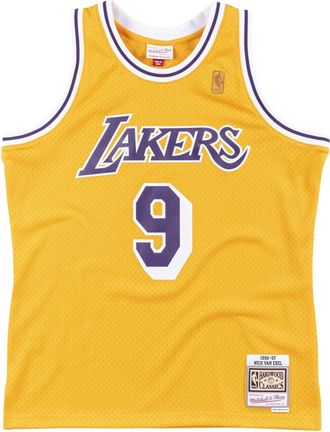 Mitchell & Ness x NBA Los Angeles Lakers 1996-97 Swingman Jersey Nick Van Exel 9 SMJYLG19014-LALLTGD96NVE