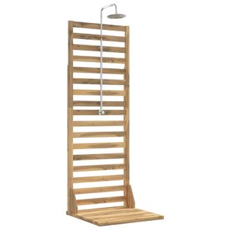 vidaXL Ducha Exterior 205,5 Cm Blanco Vidaxl