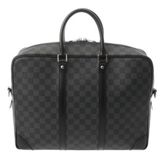Louis Vuitton Black Damier Graphite Briefcase (Pre-Owned)