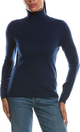 Fort&eacute; Cashmere Basic Turtleneck 100% Cashmere Pullover