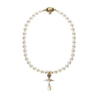 Vivienne Westwood Brooches - female - Vivienne Westwood - Necklaces - Beige - ONE SIZE - Accessories