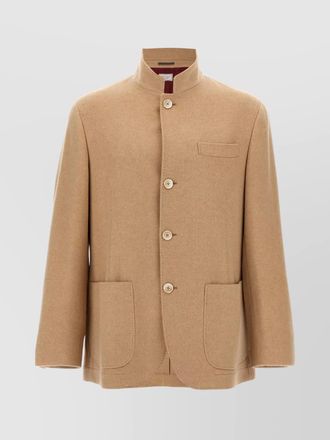 Brunello Cucinelli cashmere shirt jacket