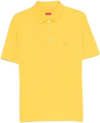 Isaia Embroidered-detail Polo Shirt