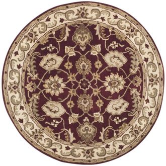 Safavieh Alfombra lana rosso 152 x 152 cm