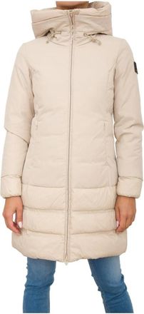 Dekker Beige Parka Trench voor vrouwen - Dames - Parka Jassen - Beige - XS - Polyester - Jassen