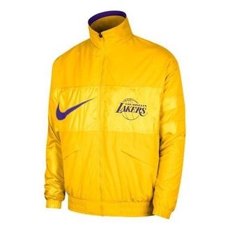 Nike NBA Lakers Courtside Jacket Yellow DR9192-728