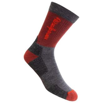 Woolpower Logo Motion Wandersocken - Unisex | bunt