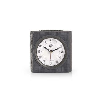 Nedis Reloj Despertador De Sobremesa Analogico Luz