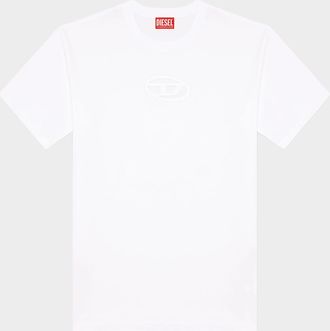Diesel Mens T-BOXT-OD Cutout Logo T-Shirt
