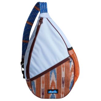 Kavu Unisex Rope Sling Bag In Tumbleweed Ikat