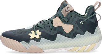 adidas Harden Vol. 6 Hardloopschoenen - Heren - Hardloopschoenen - Groen - 41 1/3 EU - Leer - Fitness