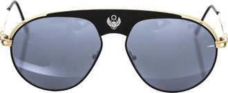 Frankie Morello Metallic Mens Sunglass Mens Shield