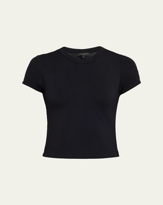 Rag & Bone Luca Jersey Baby Tee