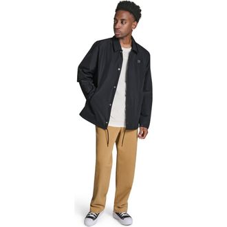Converse CONS Andover Skate Button Up Jacket in Converse Black at Nordstrom, Size X-Large