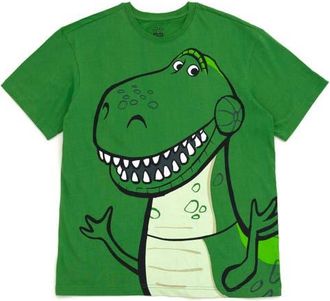 Disney Toy Story Cosplay Short Sleeve T-Shirt in Rex Dinosaur Green at Nordstrom, Size Xx-Large