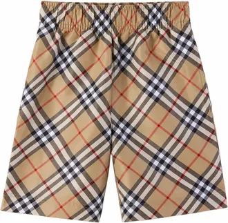 Burberry Check Detail Shorts, Brand Size 4 ( US Size 2 )