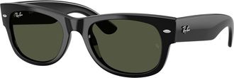 Ray-Ban RB0832SF Mega Wayfarer II Asian Fit 601/31 Mens Sunglasses Black Size 55