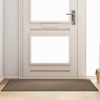 vidaXL Vidaxl - Tappetino Beige e Nero 90 x 150 cm Polipropilene e vinile