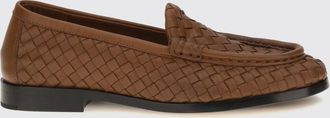 Bottega Veneta Mocassini Silenzio in pelle di agnello con motivo Intrecciato