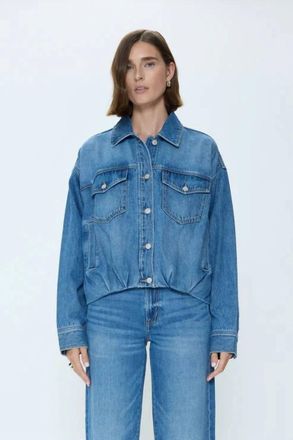 Pistola Denim Bibi Jean Jacket In Heartfelt