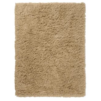 Ferm Living Meadow Hochflor Teppich, 200 x 300 cm, light sand