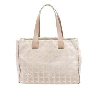 Chanel Pre-owned Tote Bags, female, Beige, Size: ONE SIZE Pre-owned Nylon chanel-bags