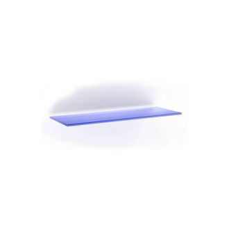 Bolis Italia 5 X Mensola Vitra 6 Mm Blu 15x40 Cm