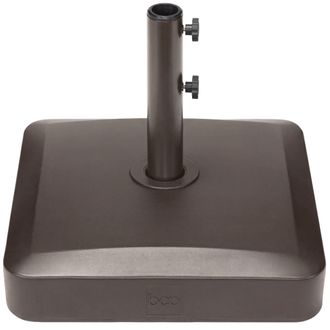 Best Choice Products Fillable Plastic Patio Umbrella Base Stand, Pole Holder w/ Adjustment Knob, Asscher Design