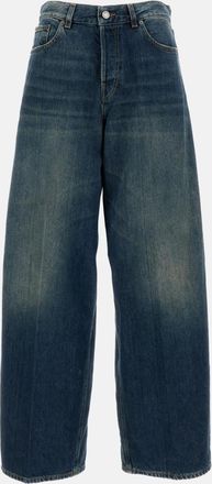 Haikure Blue Cotton Jeans