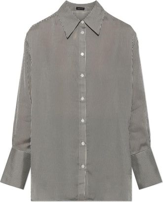 Anine Bing Bridget Shirt - Dames - Overhemden - Zwart - M - Overhemden