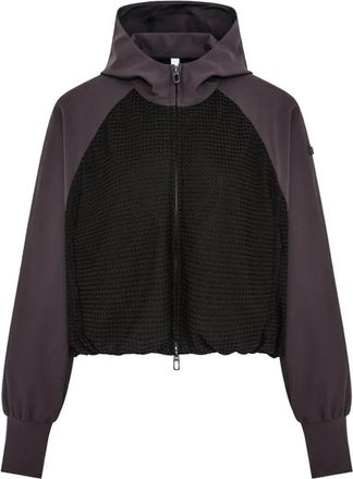 Duno Giacca manica raglan con rete - Dames - Trainingsjackets - Bruin - S - Fitness