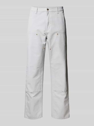 Carhartt Work in Progress Hose mit Ges&auml;&szlig;taschen in Hellgrau, Gr&ouml;&szlig;e 29/32