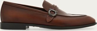 Ferragamo Men Gancini loafer Brown Size 10.5