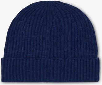 Brunello Cucinelli Rippstrickm&uuml;tze aus Kaschmir