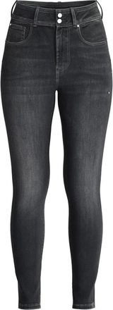 Guess Zwarte Shape Jeans - Dames - Slim Fit Jeans - Zwart - M - Jeans