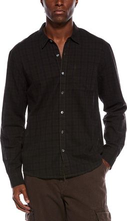 James Perse Organic Cotton Madras Shirt